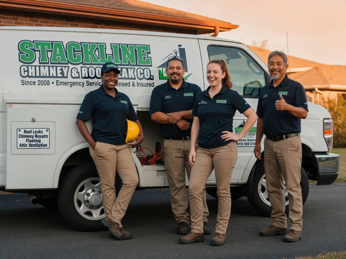 Chimney flashing repair company in Ostrander, MN